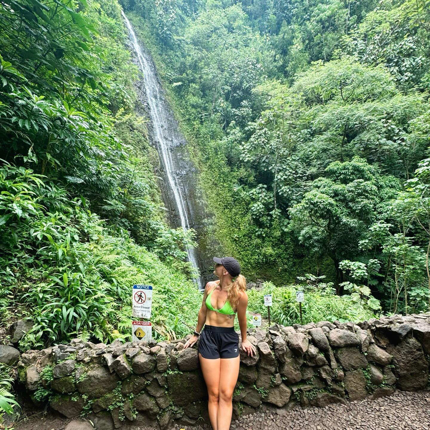Manoa Falls tour visitor photo